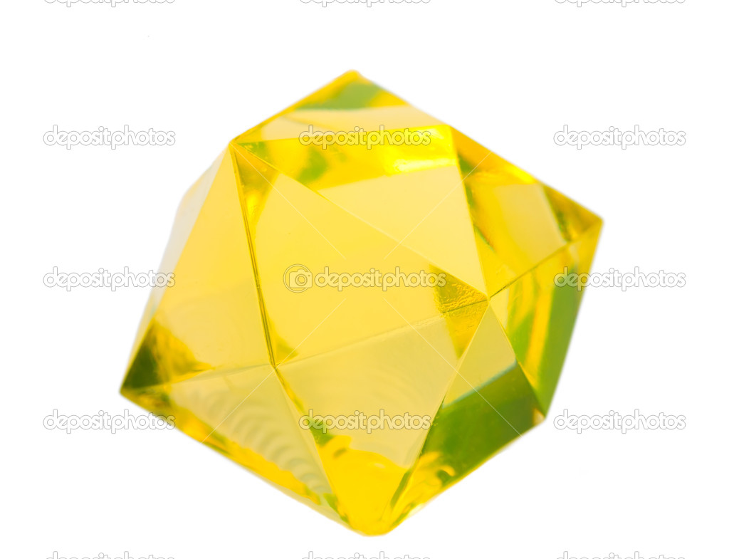 Yellow plastic crystal