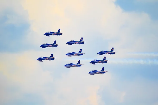 Airshow in zhukovsky, Rusland — Stockfoto