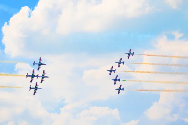 Airshow w zhukovsky, Federacja Rosyjska — Zdjęcie stockowe