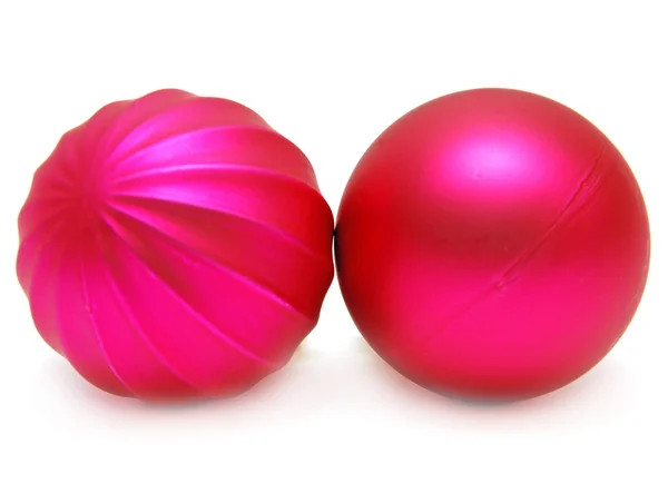 İki Noel oyuncaklar — Stok fotoğraf