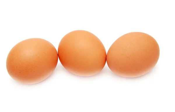 Three eggs — Stock Photo, Image