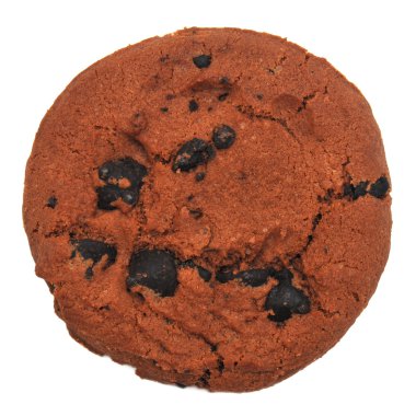 Çikolata parçacıklı kurabiye.