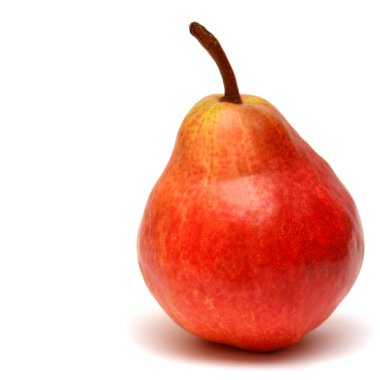 Red pear clipart