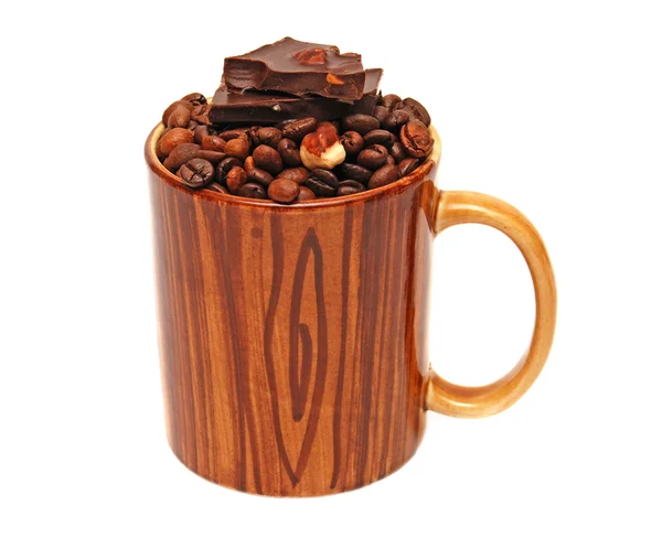 Cup och kaffe — Stockfoto