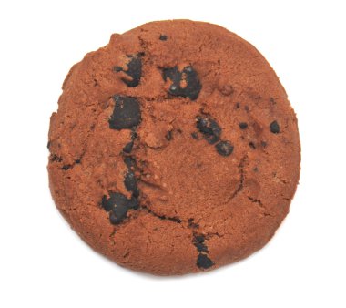 Çikolata parçacıklı kurabiye.