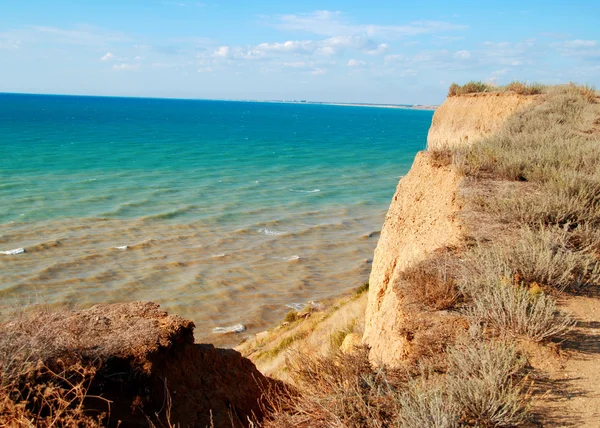 Aan de kust van een berg — Stockfoto