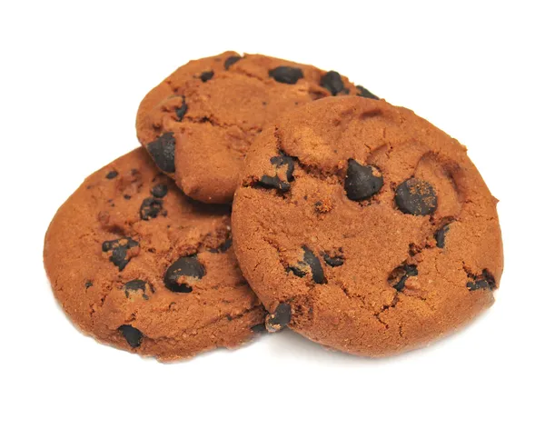 Galletas con chips de chocolate — Foto de Stock