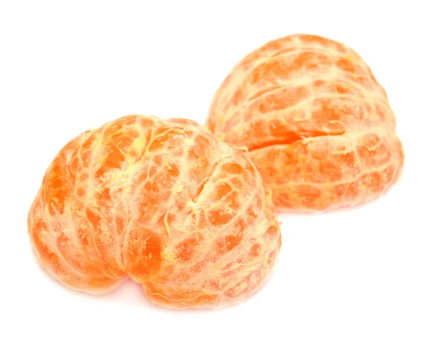 Mandarin on white background — Stock Photo, Image