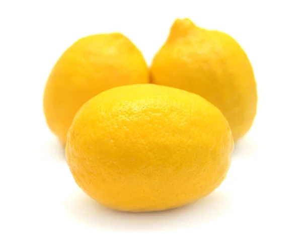 Limoni su sfondo bianco — Foto Stock