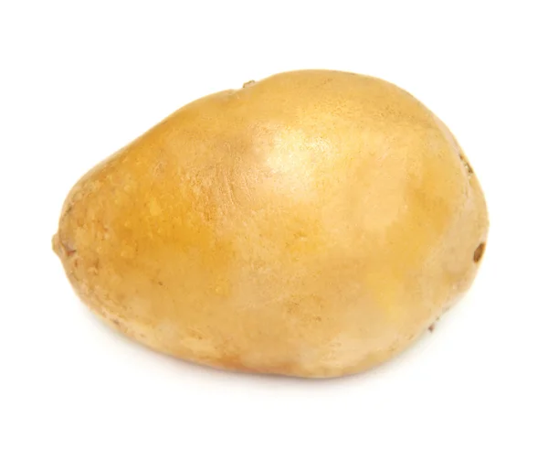 白い背景にジャガイモ — ストック写真