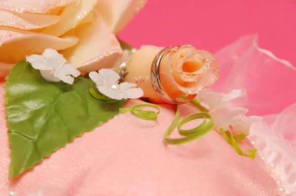 Svatební šperky — Stock fotografie