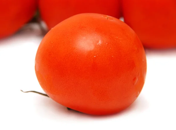 Tomato on white background — Stock Photo, Image