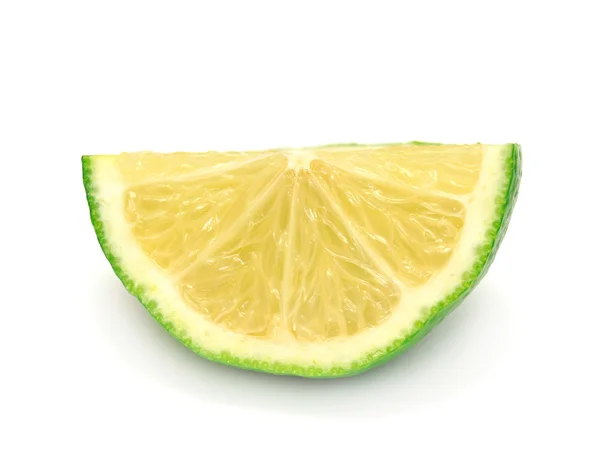 Lime on white background — Stock Photo, Image
