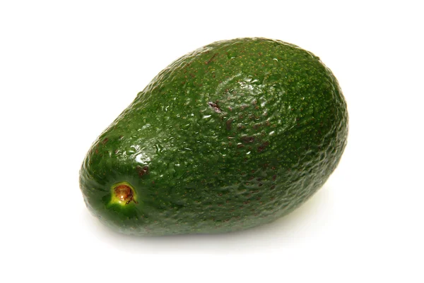 Avocado op witte achtergrond — Stockfoto