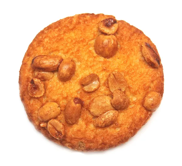 Cookie no fundo branco — Fotografia de Stock