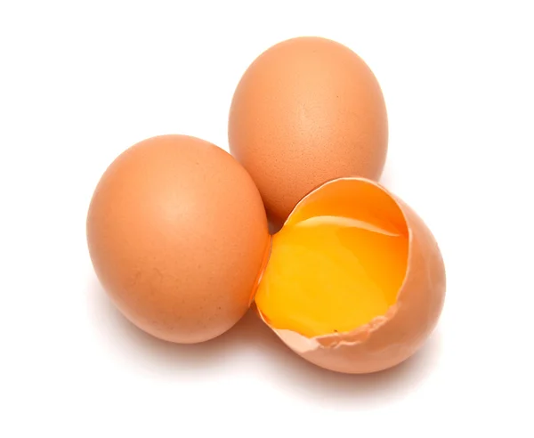 Raw eggs — Stock Photo, Image