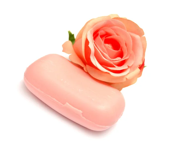 Pink soap — Stock Photo, Image