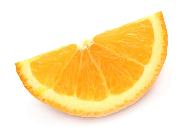 Orange på vit bakgrund — Stockfoto