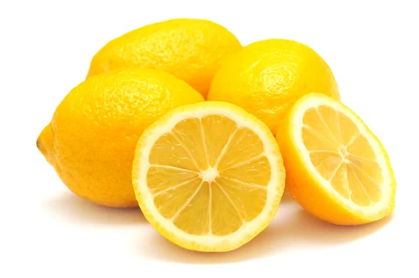 Lemons on white background — Stock Photo, Image