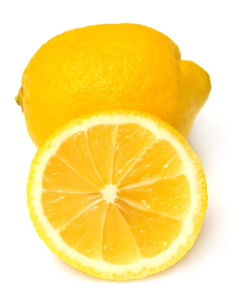 Lemon on white background — Stock Photo, Image