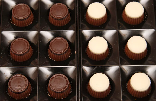 Csokoládés cukorkák — Stock Fotó