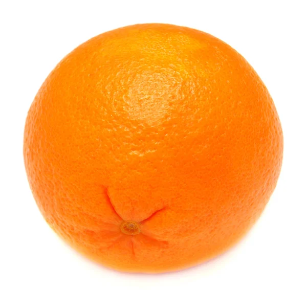 Orange på vit bakgrund — Stockfoto