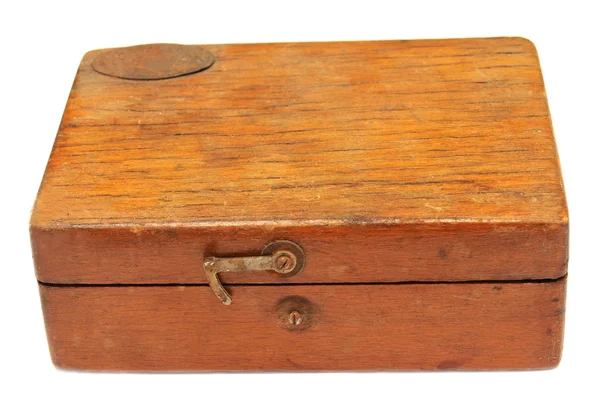 Old wooden chest — Stock Photo, Image
