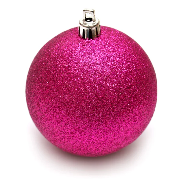 ピンクのクリスマス ボール — ストック写真