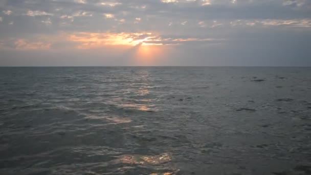 美丽的日落 — 图库视频影像