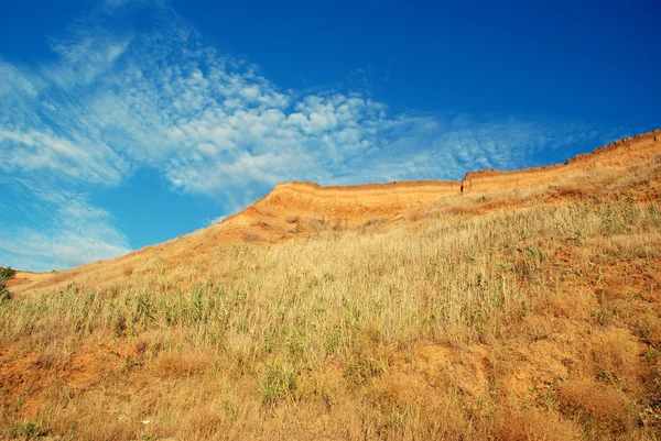 Montanha de argila — Fotografia de Stock