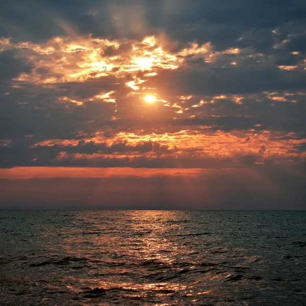 Belo pôr do sol — Fotografia de Stock