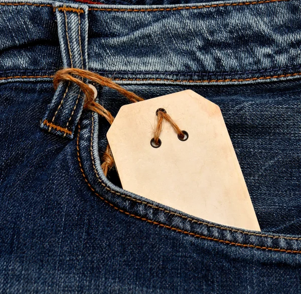 Blue jeans — Stock Photo, Image