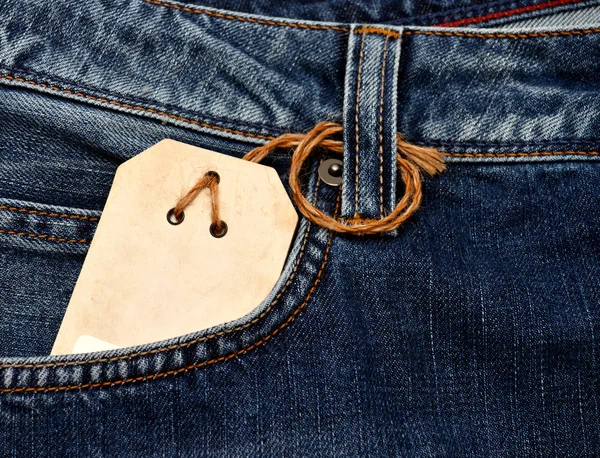 Blue jeans — Stock Photo, Image