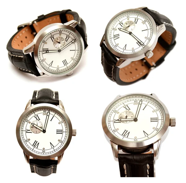 Groupe d'hommes montres mécaniques — Photo