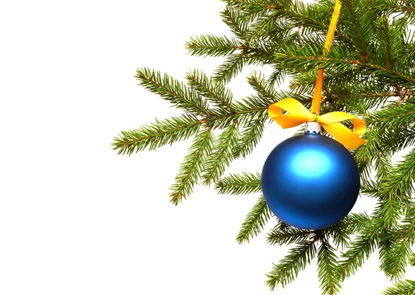 クリスマス ツリーとボール — ストック写真