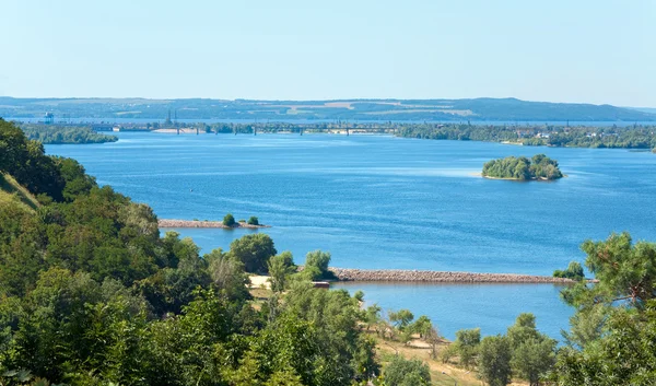 Zomer Dnjepr (Oekraïne). — Stockfoto