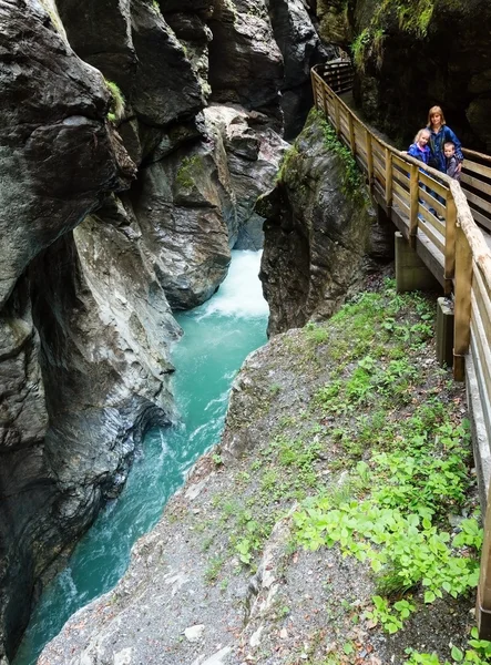 Ущелье Лихтенштайнкламм (Австрия) ) — стоковое фото