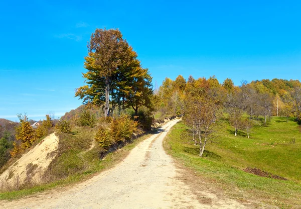 Autumn mountain landscape — Stock Photo, Image