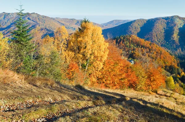 Sonbahar dağ nimchich Geçidi — Stok fotoğraf