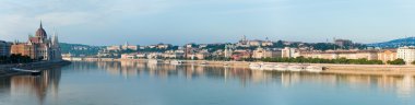 Budapest morning panorama.