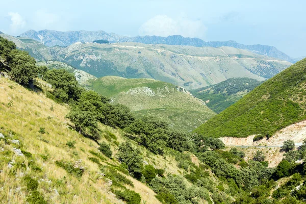 Sommar Llogara passera (Albanien) — Stockfoto