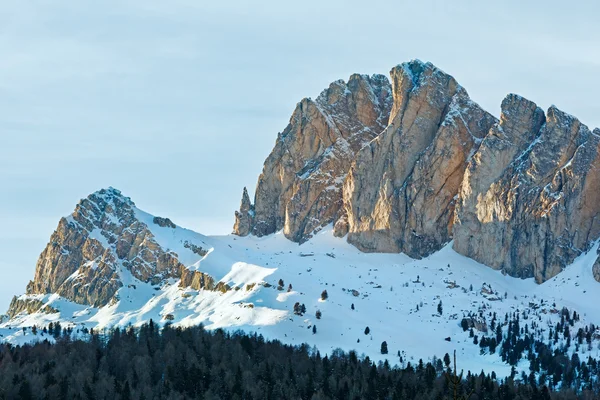 Beautiful winter mountain landscape. — Stock Photo, Image