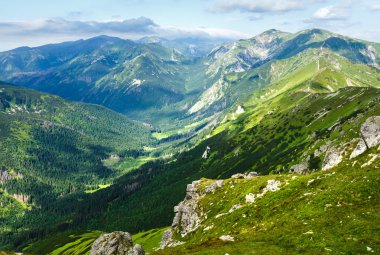 Yaz tatra mountain, Polonya