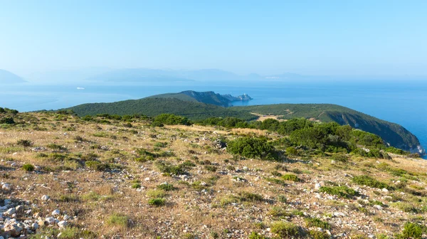 Capo meridionale dell'isola di Lefkas (Grecia) ) — Foto Stock