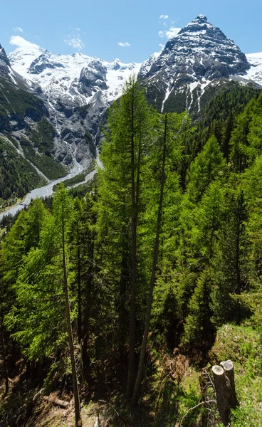 Przełęcz Stelvio lato (Włochy) — Zdjęcie stockowe