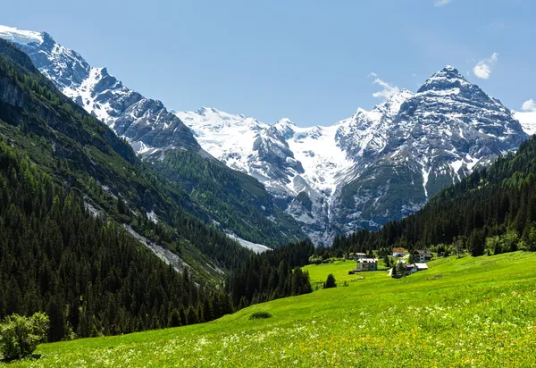 Καλοκαίρι Stelvio περάσει (Ιταλία) — Φωτογραφία Αρχείου