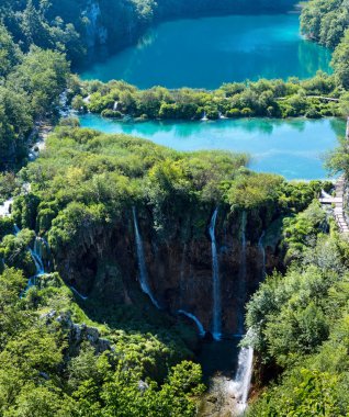 Plitvice Lakes National Park (Croatia) clipart