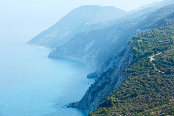 Capo meridionale dell'isola di Lefkas (Grecia) ) — Foto Stock