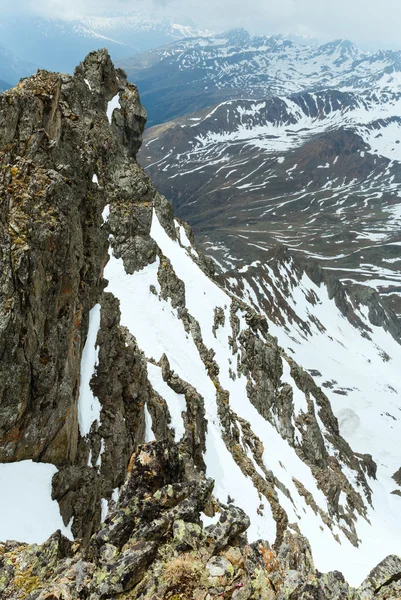 阿尔卑斯山的岩石视图 — 图库照片