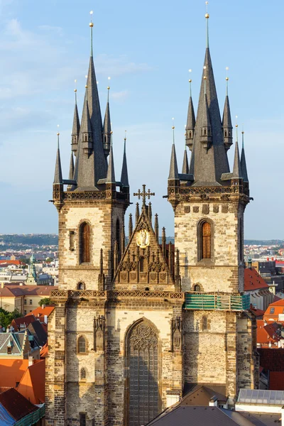 The Church of Our Lady before Tyn (Prague, Czech Republic) — Stock Photo, Image